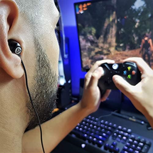 Ludos Clamor Wired Earbuds in-Ear Headphones, 5 Years Warranty, Earphones with Microphone, Noise Isolating Ear Buds for School, Kids, Women, Small Ear 6