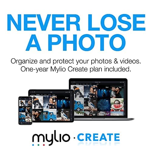 Seagate One Touch 2TB External Hard Drive HDD – Black USB 3.0 for PC Laptop and Mac, 1 Year MylioCreate, 4 Months Adobe Creative Cloud Photography Plan (STKB2000412) 5