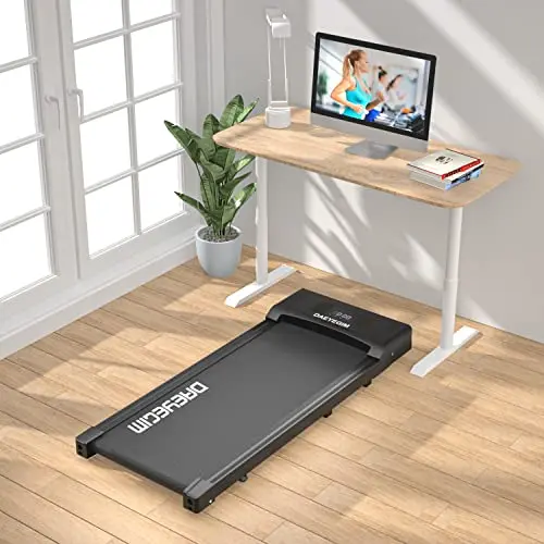 Walking Pad Under Desk Treadmill for Home Office With Remote Control, Portable in LED Display 5
