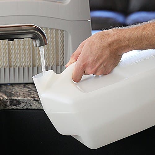 Vornado Evap40 Evaporative Humidifier with Adjustable Humidistat, 4-Gallon Capacity for Large Room Coverage up to 1,000 sq ft, 3 Speed Settings, Easy to Clean Dual Tank 7