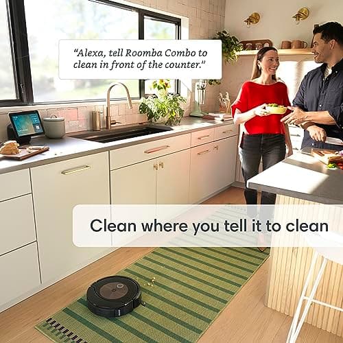 iRobot Roomba Combo j9+ Self-Emptying & Auto-Fill Robot Vacuum & Mop – Multi-Functional Base Refills Bin and Empties Itself, Vacuums and Mops Without Needing to Avoid Carpets, Avoids Obstacles​ 11