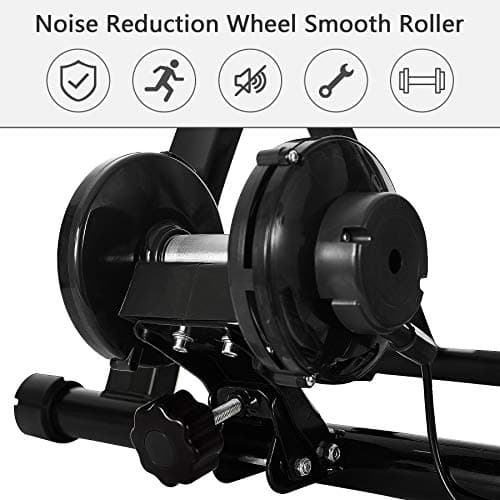 Unisky Bike Trainer Stand for Indoor Riding 6 Speed Stationary Bike Stand for Exercise Bicycle Resistance Trainers 9