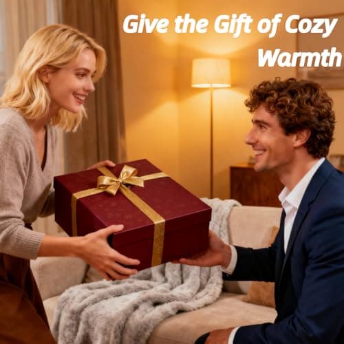 Heated Blanket Queen Size Electric Blankets 84X90in - Dual Control Heated Blankets for Bed with 5 Heat Settings & 10-hr Timer, Over-Heat Protection and Fast Heating Blanket Washable (Charcoal Gray) 7