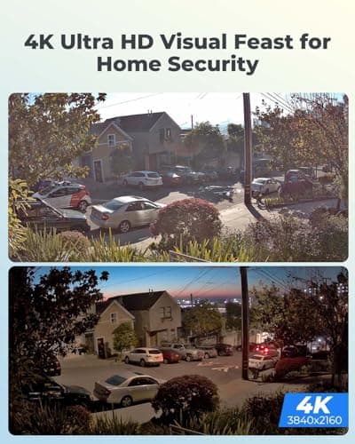 REOLINK 4K/8MP Wired Security PoE IP Camera, Human/Vehicle/Pet Detection, Time-Lapse, 100ft IR Night Vision, Work with Smart Home, Up to 512GB microSD Card, Outdoor/Indoor Surveillance, RLC-810A 6