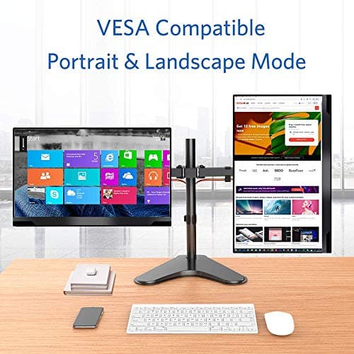 cocopar Portable Monitor 17.3 Inch 1080P FHD IPS 100% sRGB FreeSync USB-C Gaming Monitor with Type-C Mini HDMI for Xbox Laptop PC Mac Surface with VESA Mount (Renewed) 7