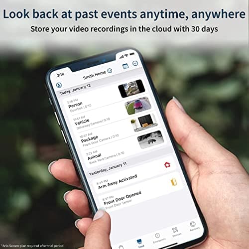 Arlo Essential Spotlight Camera - Wireless Security, 1080p Video, Color Night Vision, 2 Way Audio, White - VMC2030,1 Count (Pack of 1) 8
