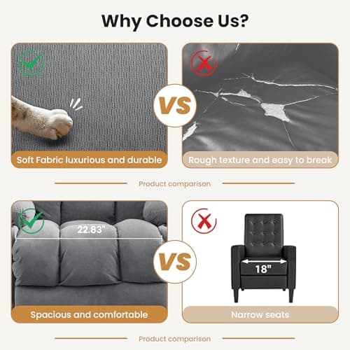 MAHOMICO Power Lift Recliner Chair for Elderly with Vibration Massage and Lumbar Heating Electric Oversized Single Sofa with Cup Holder and USB Charge Port for Living Room 8