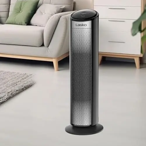 Lasko Elite Collection Revolution Full-Room Ceramic Heater with Remote, CC23645, Black 7