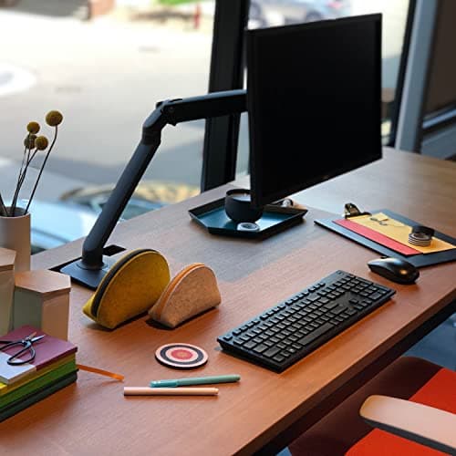 Ergotron – MXV Single Monitor Arm, VESA Desk Mount – for Monitors Up to 34 Inches, 7 to 20 lbs – Matte Black 5