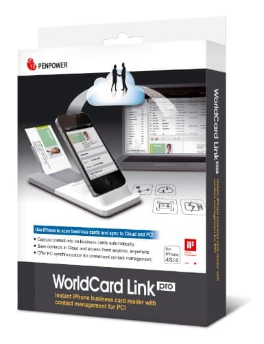 Alestron - BUSINESS CARD READER FOR IPHONE WITH CONTACT MANAGEMENT FOR PC