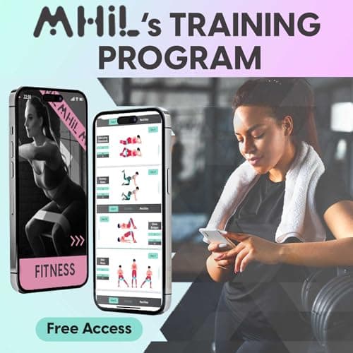 Fabric Resistance Bands for Working Out – 4 Durable Exercise Bands for Women & Men, Non-Slip & Non-Pinching Workout Bands – Multiple Resistance Levels Booty Bands for Legs Butt Glutes Hips Abs & More 6