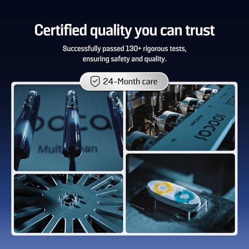 Soocas NEOS II - Electric Toothbrush with Water Flosser, Sonic Electric Toothbrush for Adults, Cordless Water Flosser for Travel, Portable Oral Irrigator, Up to 100% Plaque Removal, Dark Violet 9