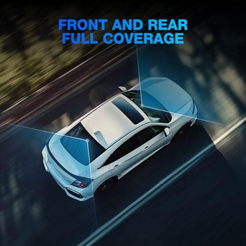 Type S T200 AI Driver Assistance Dash Cam Powered by ADAS, 1440p, Collision Alerts, Lane and Pedestrian Detection, Vehicle Departure Reminders, Front Rear 2 Channel Smart 24/7 Video Surveillance 5