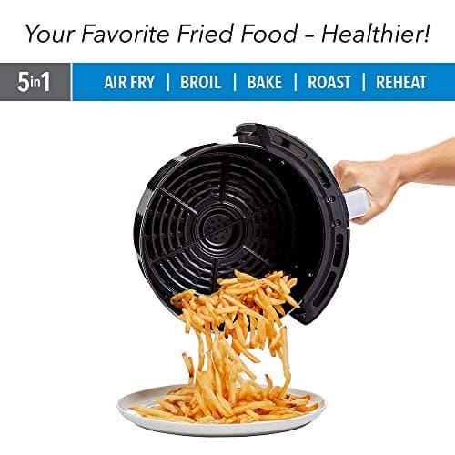 PowerXL Air Fryer 7 QT Maxx Classic, Extra Hot Air Fry, Cook, Crisp, Broil, Roast, Bake, High Gloss Finish, Nonstick, Black 5