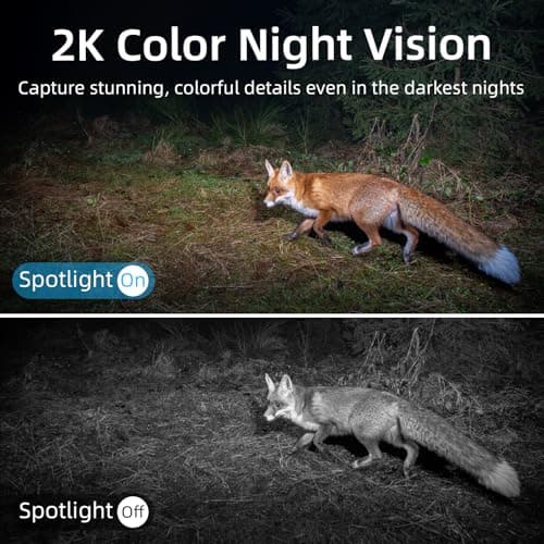 Rraycom 4G LTE Cellular Security Camera Wireless Outdoor, No WiFi Solar Powered Camera,360° Live View, 2K Color Night Vision, PIR Motion Sensor, 2 Way Talk, Includes SIM Card,Waterproof,Works w/Alexa 5