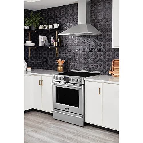Frigidaire Professional Series PCFE3078AF 30 Inch Freestanding Electric Range with 5 Elements, 5.4 Cu. Ft. Oven Capacity, Storage Drawer, Air Fry, True Convection 8