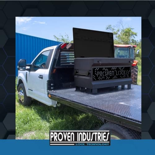 Proven Industries 48" Job Site Box, Heavy Duty Steel Tool Box, Made in the USA 6