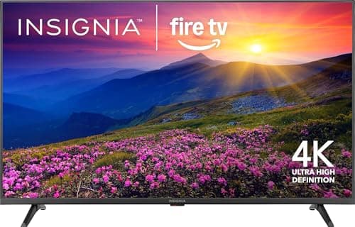 INSIGNIA 50" Class F50 Series LED 4K UHD Smart Fire TV, Voice Remote with Alexa, Stream Live TV Without Cable