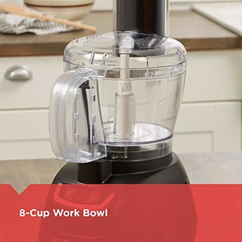 BLACK+DECKER 8-Cup Food Processor, Black, FP1600B 6
