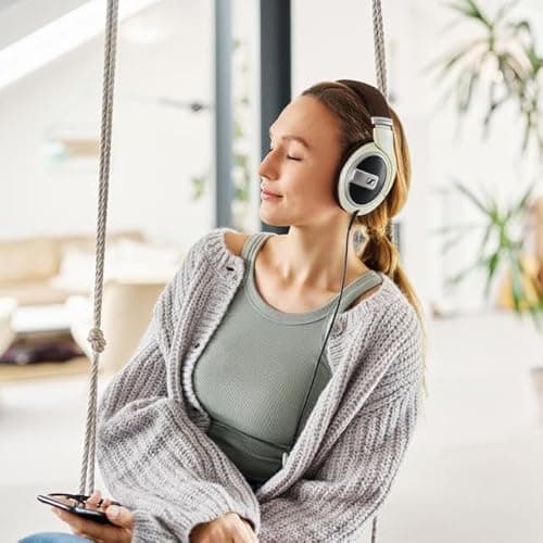 SENNHEISER HD 599 Open Back Headphone, Ivory 5