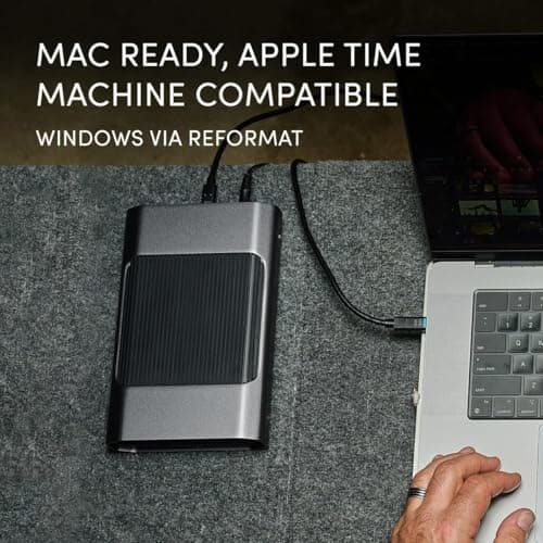 SanDisk Professional 26TB G-Drive Enterprise-Class External Desktop Hard Drive - 7200RPM Ultrastar HDD Inside, USB-C (10Gbps), USB 3.2 Gen 2, Mac Ready - SDPHF1A-026T-NBAAD 7