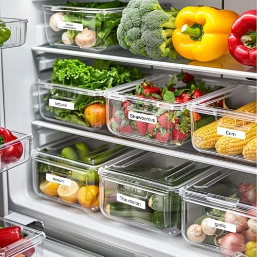 Teyomi Case Compatible with Phomemo D30 D35, for Phomemo D30 Label Maker with 3 Roll Label Tape(Label Paper 1/2" x 1 1/2" (12mm X 40mm))-Hard Shell Storage Bag-Green 8