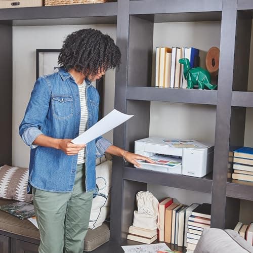 Brother MFC-J1205W INKvestment -Tank Wireless Multi-Function Color Inkjet Printer with Up to 1-Year in Box, Works with Alexa 5