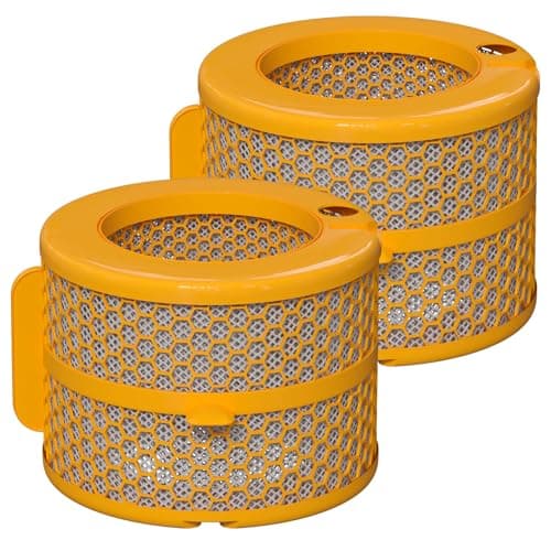 Carbon Fiber Evaporator Filter Replacement Compatible with Dyson PH01 PH02 PH03 PH04 PH3A Air Cleaner Purifier Humidifier Replacement Parts, Part No. 970718-01, 2 Pack