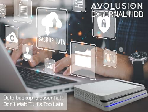 Avolusion PRO-X Series USB 3.0 External Hard Drive for WindowsOS Desktop PC/Laptop (White) - (10TB) (Renewed) 7