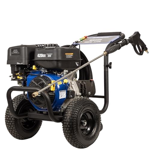 Westinghouse WPX4400 Gas Pressure Washer, 4400 PSI and 4.2 Max GPM, Spray Gun and Wand, 5 Nozzle Set, for Cars/Fences/Driveways/Homes/Patios/Furniture 6