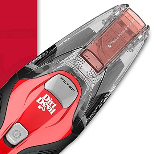 Dirt Devil QuickFlip Plus 16V Cordless Handheld Vacuum Cleaner, Powerful Suction, Lightweight, Includes Quick Flip Crevice Tool, Stair & Upholstery Tool, Rechargeable Battery, Portable Vacuum Cleaner 5
