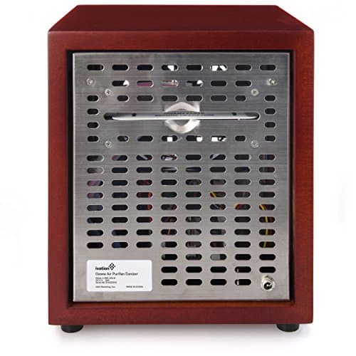 Ivation Ozone Generator Air Purifier, Ionizer & Deodorizer -Purifies Up to 3,500 Sq/Ft -Great for Dust, Pollen, Pets, Smoke & More Cherry 5