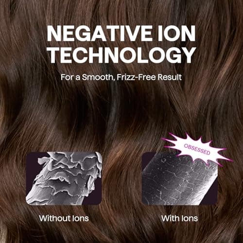 Hair Dryer, Wavytalk Turblow Pro Fast Drying Blow Dryer with Diffuser, High Speed Hair Dryer with 110,000 RPM, Pro Negative Ions for Reduces Damage, Frizz Smoothing, 3 Speeds & 3 Temps, Matte Grey 7