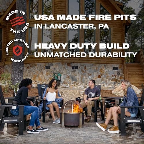 Breeo Smokeless Fire Pit (X Series 24, Corten Steel) | 27.5 inch Smokeless Firepit for Outside | 62 Pounds | Ideal for Families Compatible with Wide Range of Breeo Accessories 7