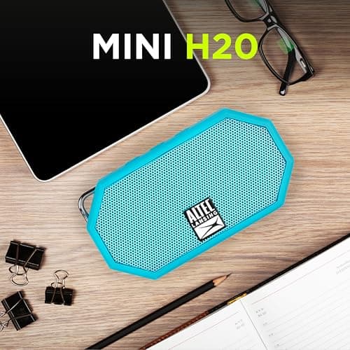 Altec Lansing Mini H2O - Waterproof Bluetooth Speaker, IP67 Certified & Floats in Water, Compact & Portable Speaker for Hiking, Camping, Pool, and Beach,Aqua 7