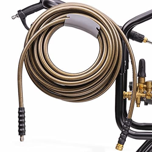 Simpson Cleaning PS60869 PowerShot 4000 PSI Gas Pressure Washer, 3.5 GPM AAA Triplex Pump, Honda GX270 Engine, Includes Spray Gun, Wand, 5 QC Nozzle Tips, 3/8-inch x 50-Foot Monster Hose, 49-State 16