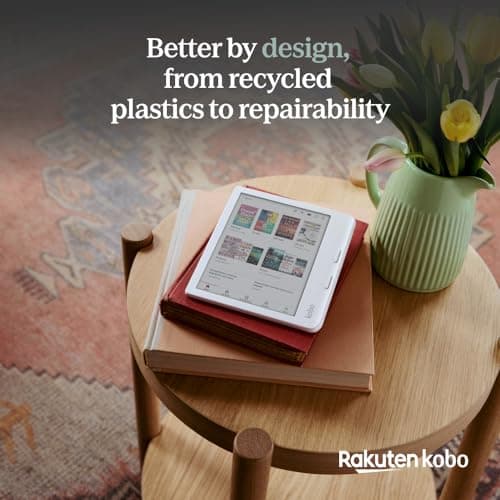 Kobo Libra Colour | eReader | 7” Glare-Free Colour E Ink Kaleido™ 3 Display | Dark Mode Option | Audiobooks | Waterproof | Black 6