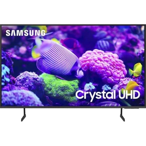 Samsung 55-Inch Class Crystal UHD 4K DU7200 Series HDR Smart TV w/Object Tracking Sound Lite, PurColor, Motion Xcelerator, Mega Contrast, Q-Symphony (UN55DU7200, 2024 Model)