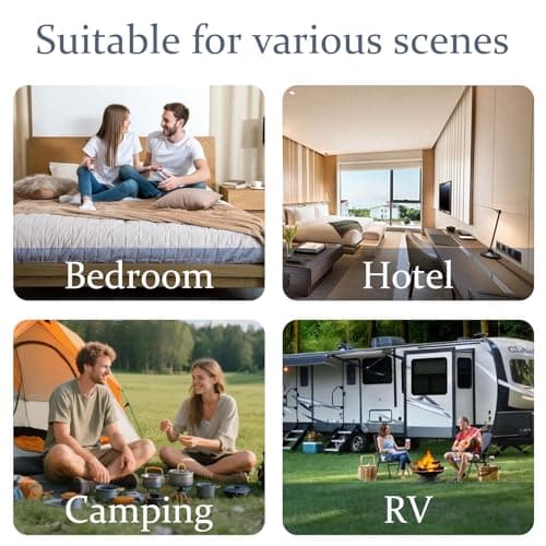 WhatsBedding 5 Inch Memory Foam Mattress Topper Queen for Pressure Relief, 100% Cotton Cover, Comfort Supportive Pillow Top Mattress Topper, 2000GSM Fluffy Shredded Memory Foam Filled 7