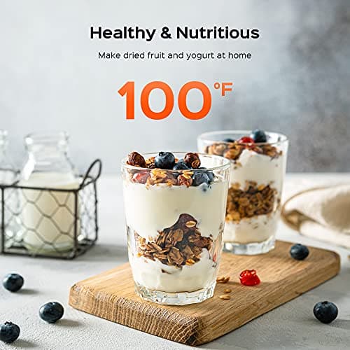 DREO Air Fryer - 100℉ to 450℉, 4 Quart Hot Oven Cooker with 50 Recipes, 9 Cooking Functions on Easy Touch Screen, Preheat, Shake Reminder, 9-in-1 Digital Airfryer, Black, 4L (DR-KAF002) 8