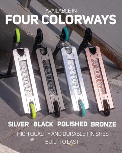 Envy Scooters COLT S6 Complete - Black - Ultimate Stunt Scooter - Lightweight Professional Street Scooter and Trick Scooter 5