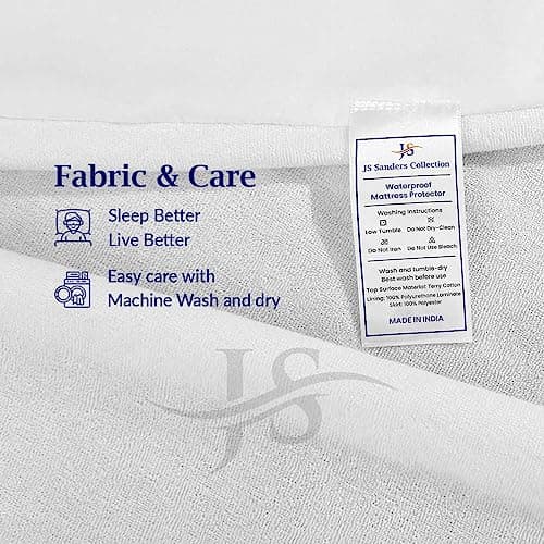 V Berth Mattress Protector - Fitted Style Ultra Soft Terry Cotton - 100% Waterproof V Berth Mattress Protector Pad - Ultra Soft Cooling Smooth Noiseless Washable - Fits Upto 10" Deep, White 6
