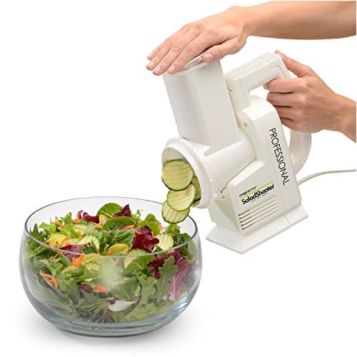 Presto 02970 Professional SaladShooter Electric Slicer/Shredder, Black,1 count 6