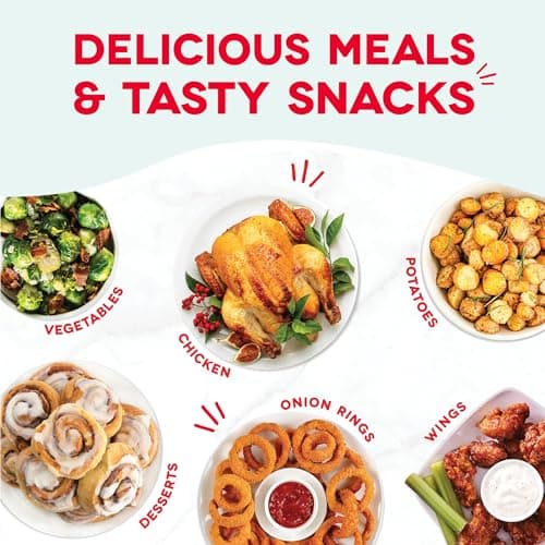 Dash Tasti-Crisp™ Air Fryer - AirCrisp® Technology - Compact Design with Adjustable Temperature Control - Nonstick Fry Basket & Auto Shut-Off Feature - 2.6 Quarts - Cool Grey 6