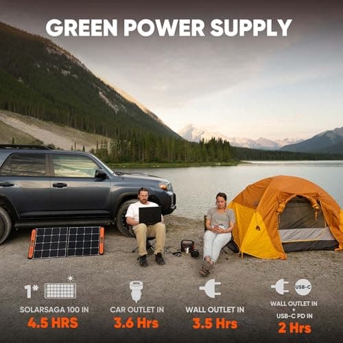 Jackery Portable Power Station Explorer 300, 293Wh Backup Battery, Solar Generator (Solar Panel Not Included) for RV Outdoors Camping Hunting Blackout(Renewed) 5