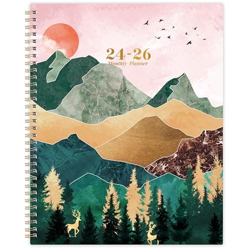 2024-2026 Monthly Planner - 8.5'' x 11'' Calendar