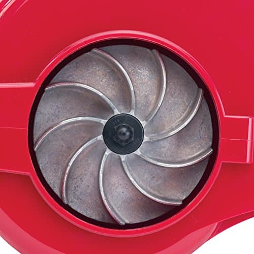 Toro 51621 UltraPlus Leaf Blower Vacuum, Variable-Speed (up to 250 mph) with Metal Impeller, 12 amp,Red 9