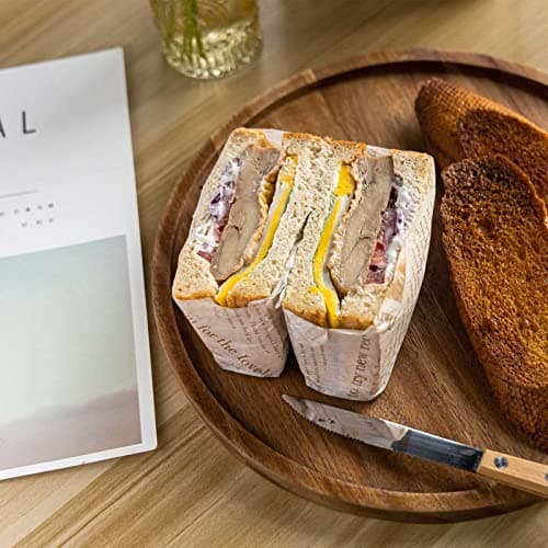 11.5 Inches Candle Holder Tray Home Decor, Round Wood Tray for Coffee Table, Small Wooden Serving Decorative Trays for Home 6