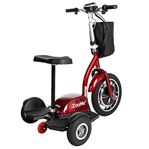 Drive Medical ZOOME3 Recreational Power Mobility Scooter, Red 5