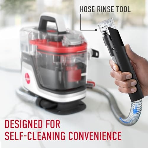 Hoover CleanSlate Plus Portable Carpet + Upholstery Spot Cleaner Machine, Powerful Suction with Versatile Tools, Pet Stain Remover, Car and Auto Detailer, Pair with Hoover Carpet Cleaner Solution 6